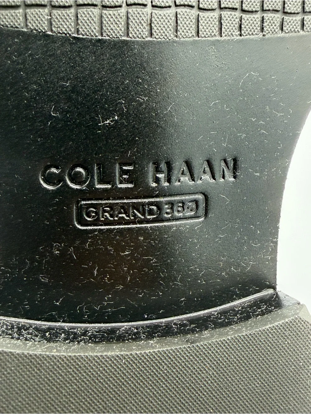 Cole Haan Black Cap-Toe Derby Dress Shoes
